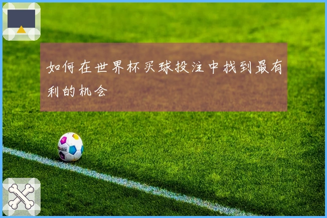 如何在世界杯买球投注中找到最有利的机会